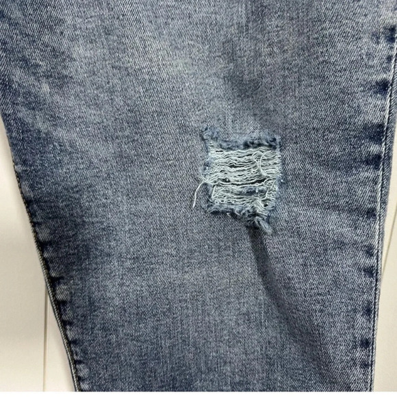 NWT Old Navy High Rise Curvy O.G. Straight Secret Smooth Pockets Blue Sz 18 - Picture 4 of 13